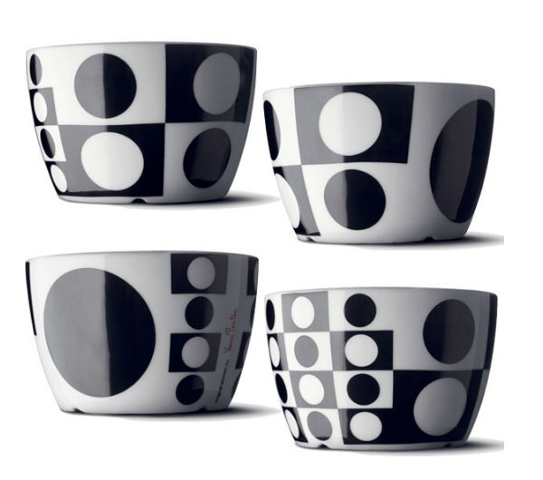 "PANTON" bowls black